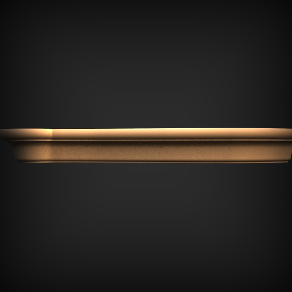 Rolled-Rim Shallow Tray Blank