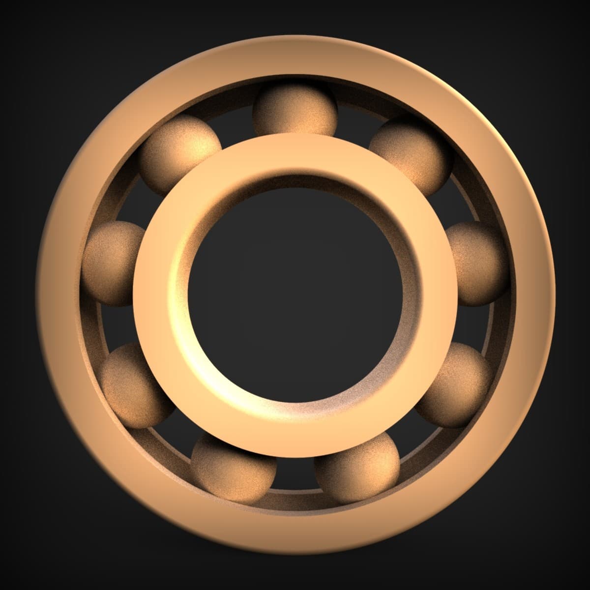 Open Ball Bearing Assembly