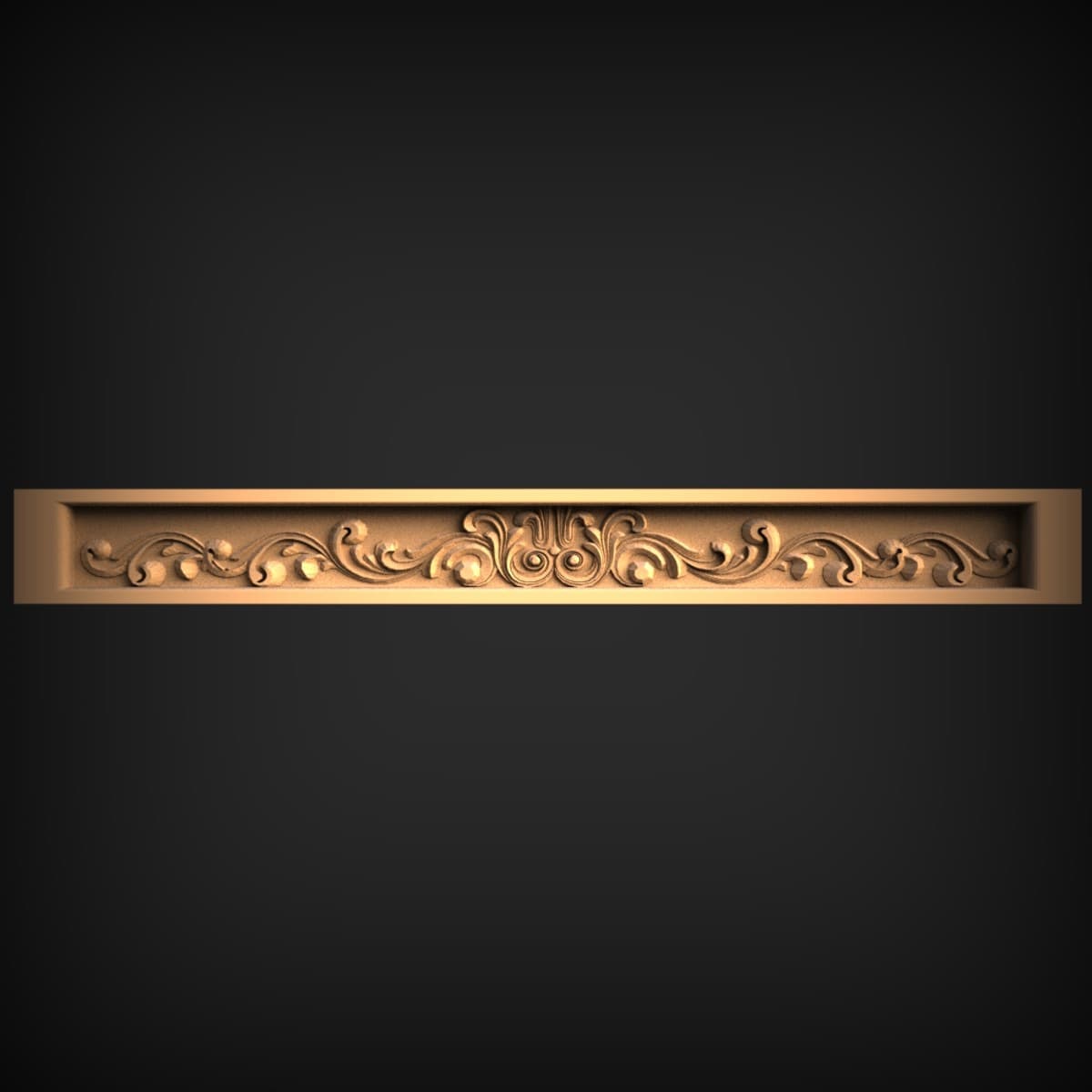 Recessed Acanthus Scroll Frieze