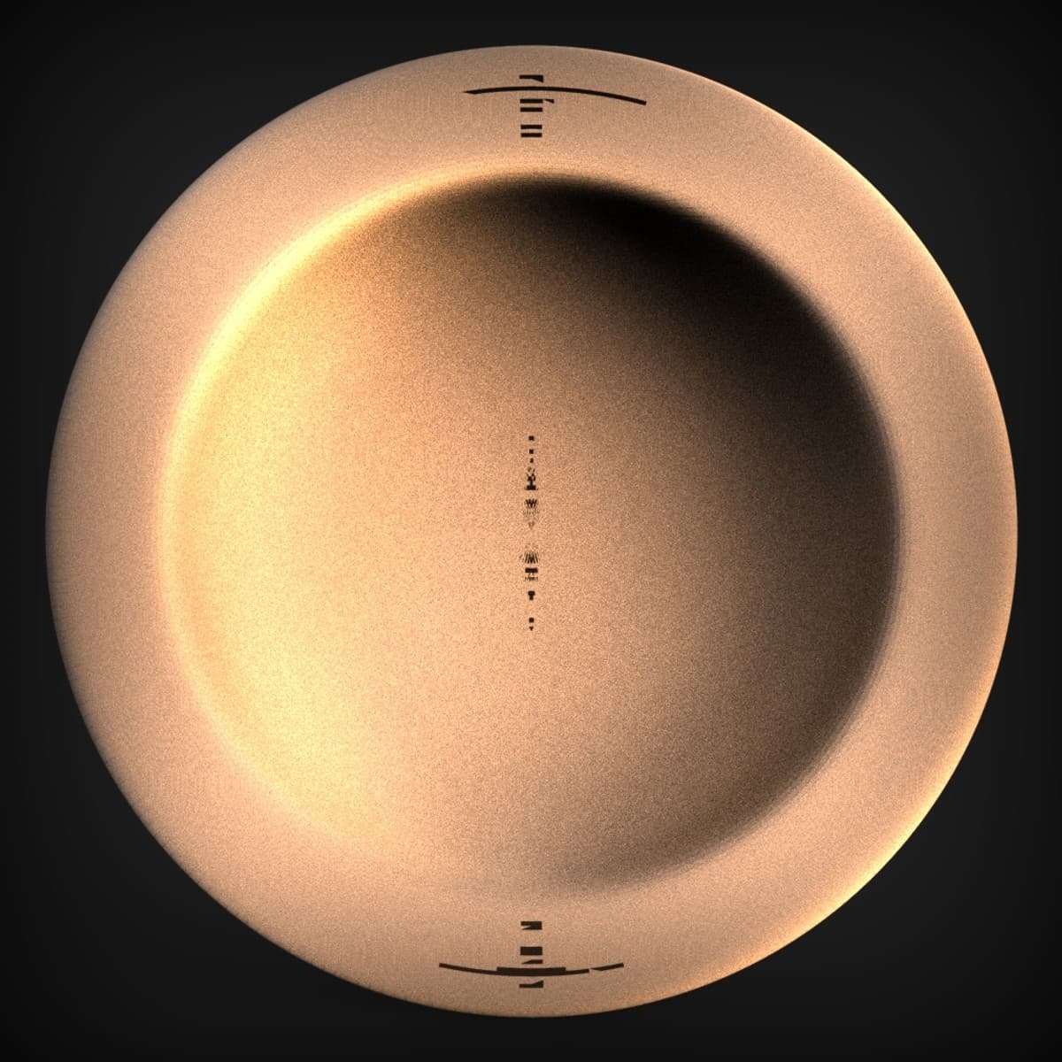 Round Concave Bowl Form
