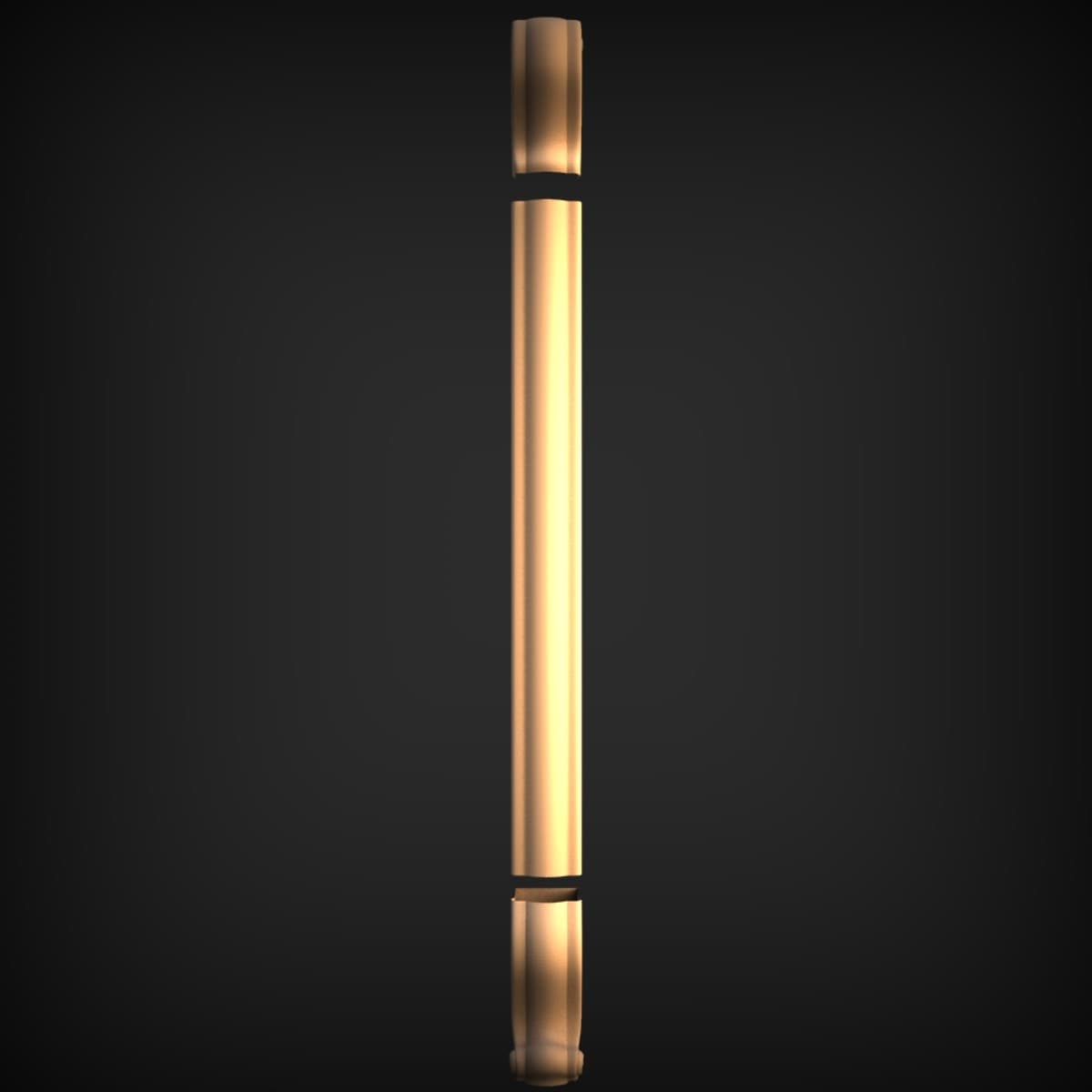 Grooved Turned Spindle Blank