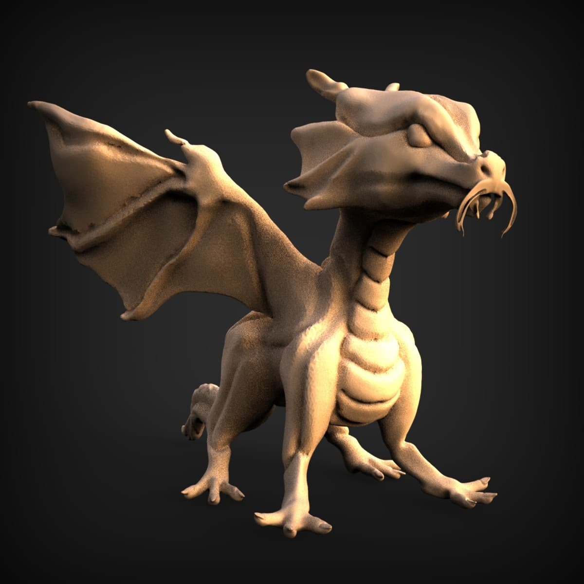 Western Dragon Display Figurine