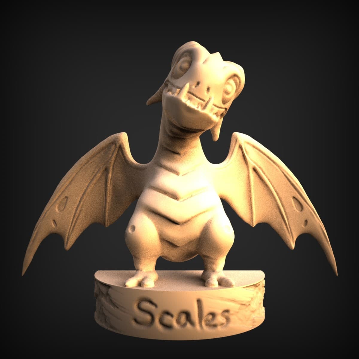 Scales the Chibi Dragon