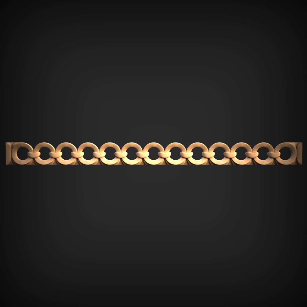 Interlocking Chain Link Moulding