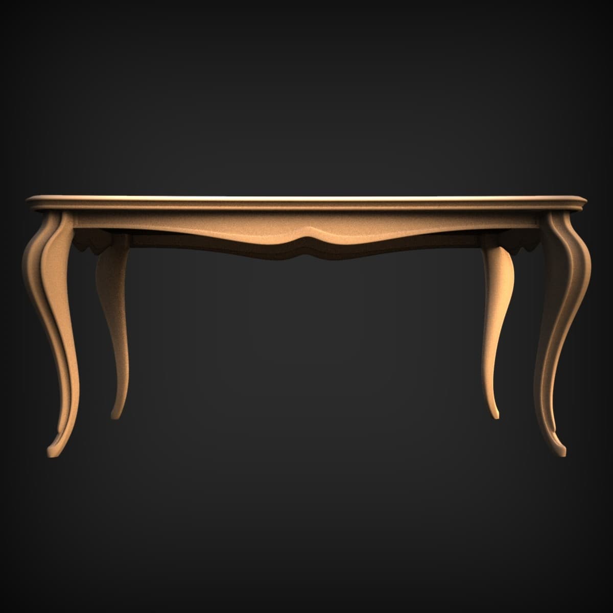 Louis XV Cabriole Console Table