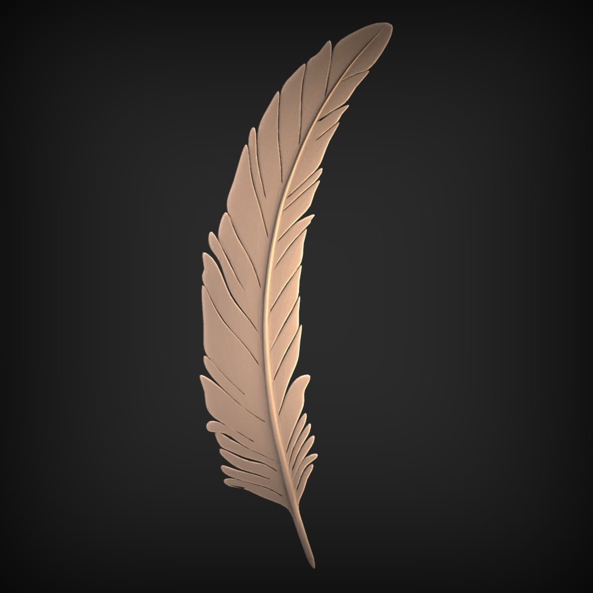 Drifting Quill Feather Panel