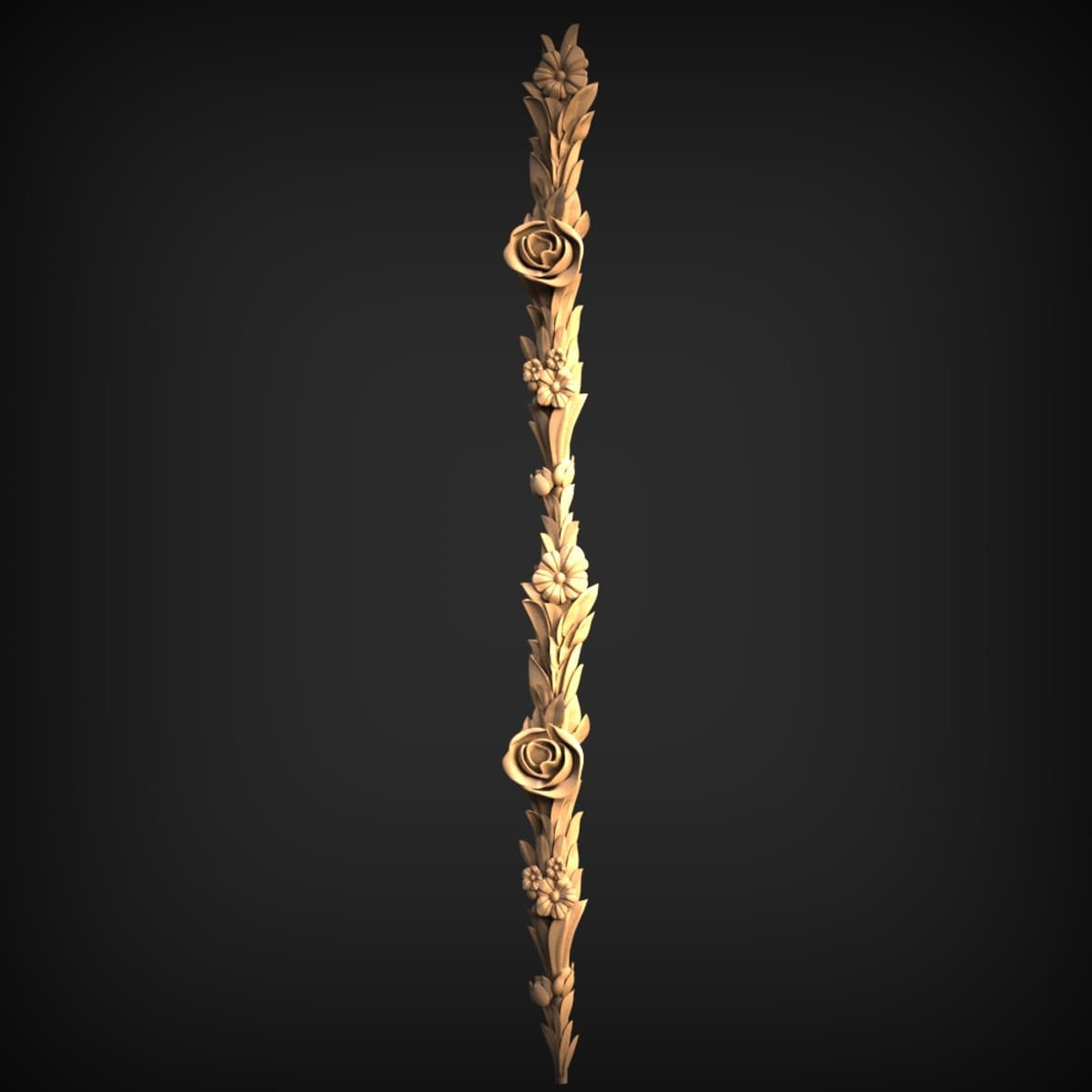 Rose Garland Drop Onlay