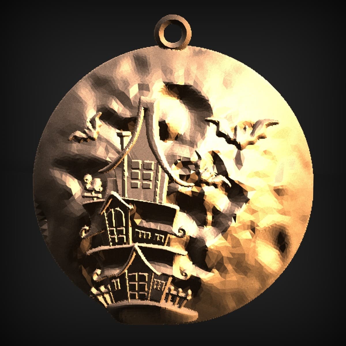 Haunted Mansion Full-Moon Ornament