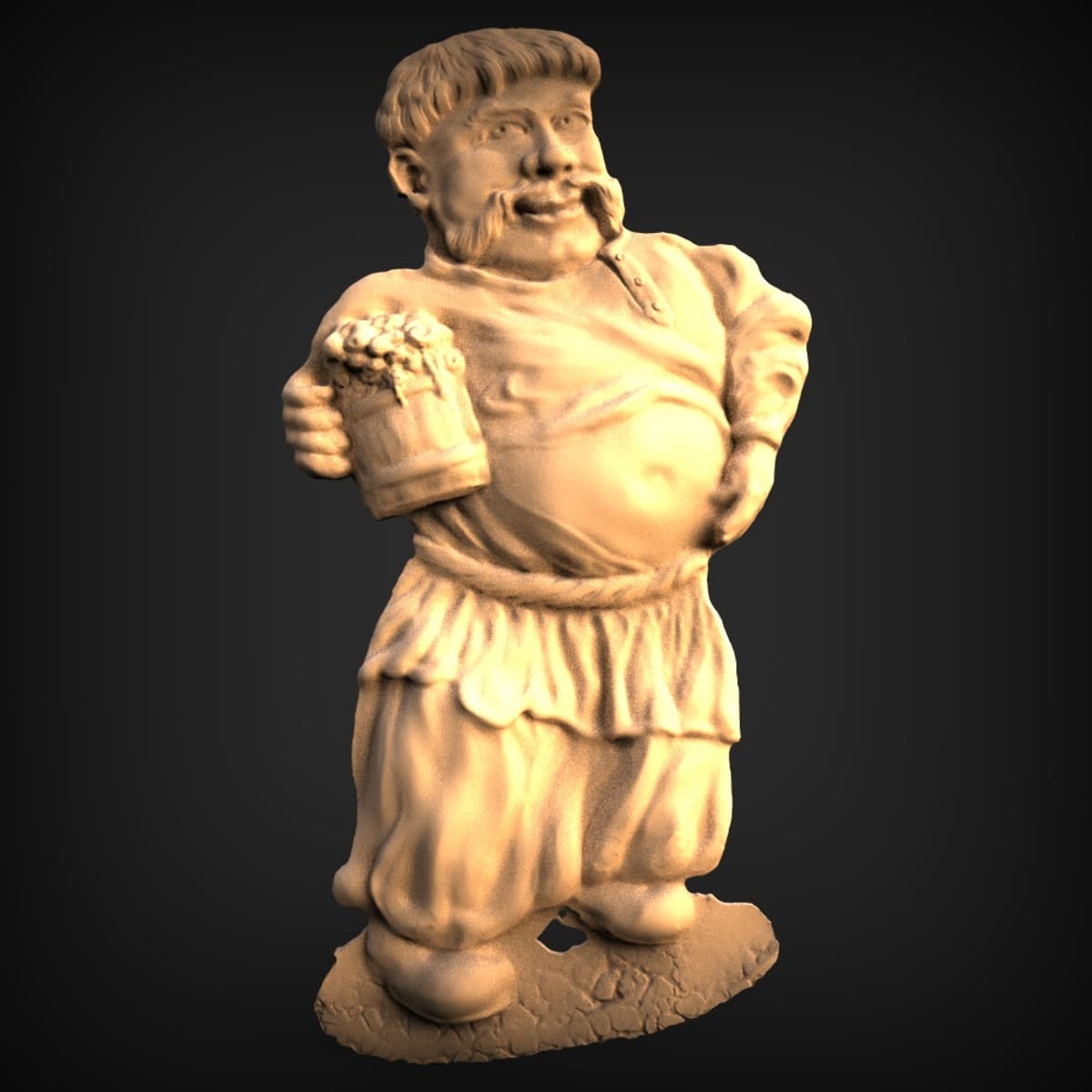 Jolly Tankard Reveller Figurine