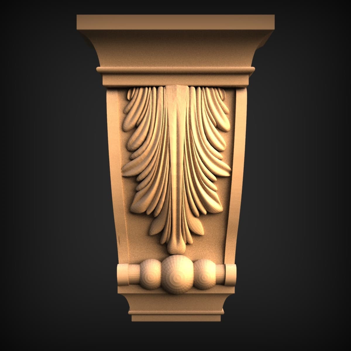Acanthus Leaf Wall Corbel