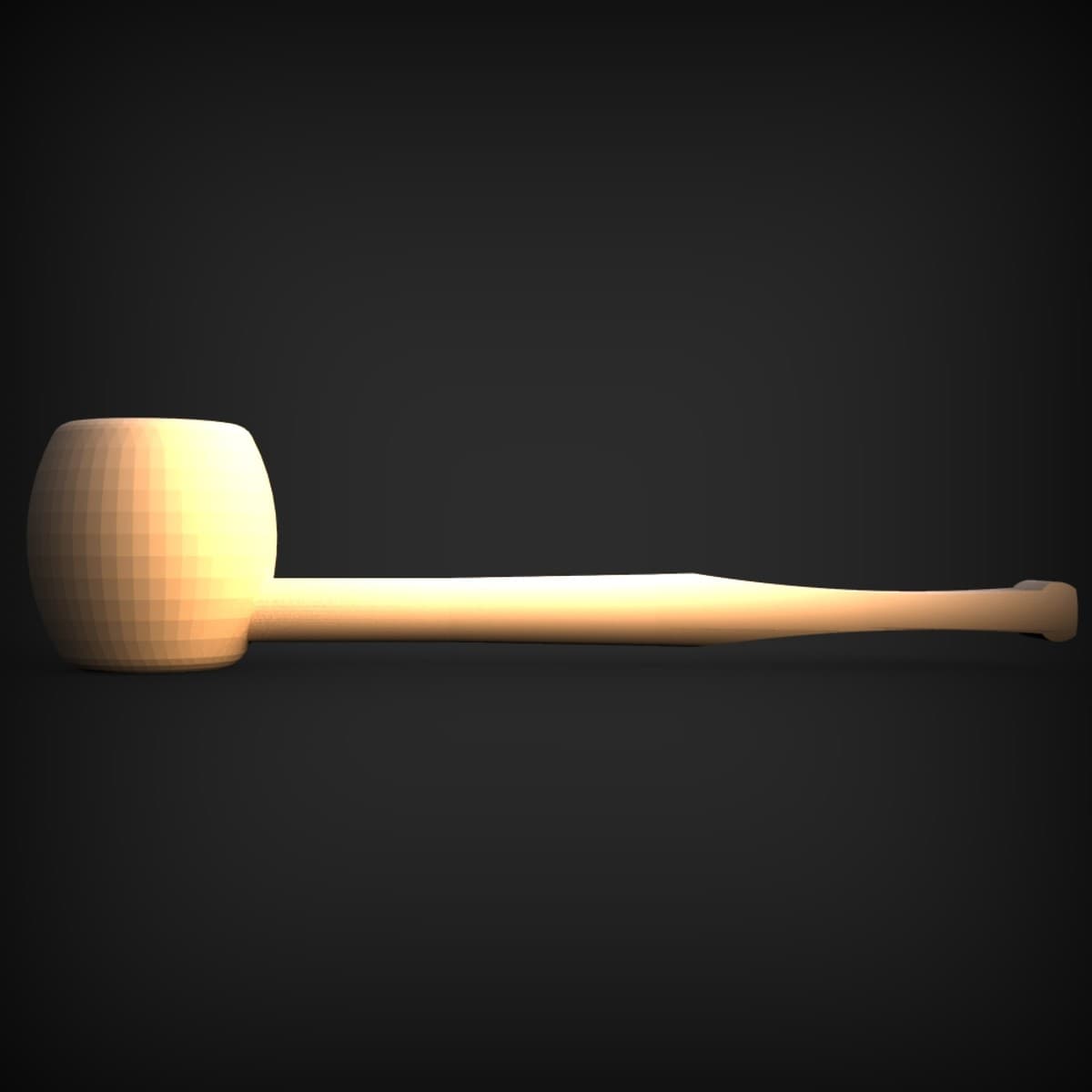 Barrel-Head Long-Handle Mallet