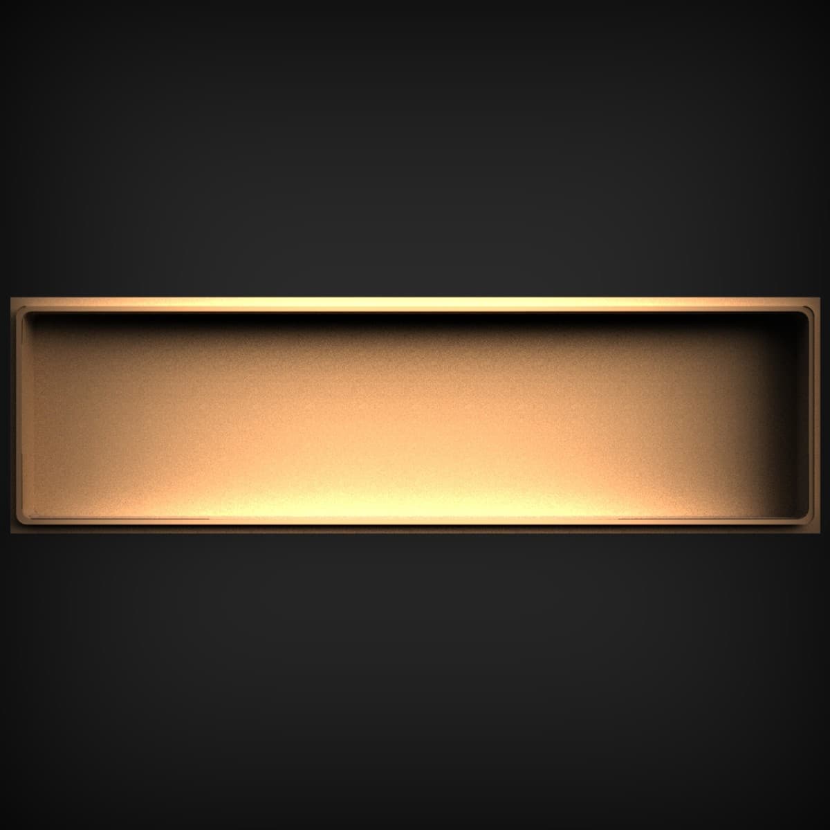 Framed Rectangular Valet Tray