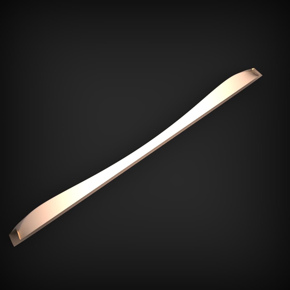 Slim Curved Drawer Pull