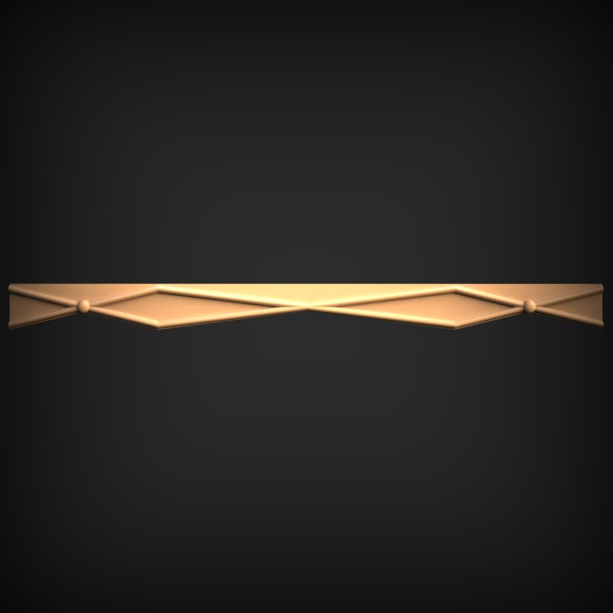 Diamond Lozenge Border Moulding