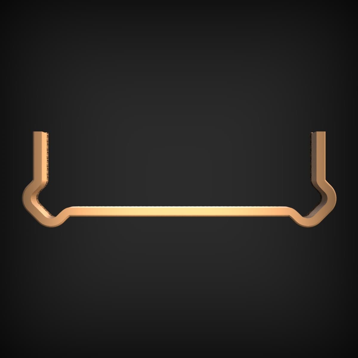 Flat End-Tab Mounting Bracket