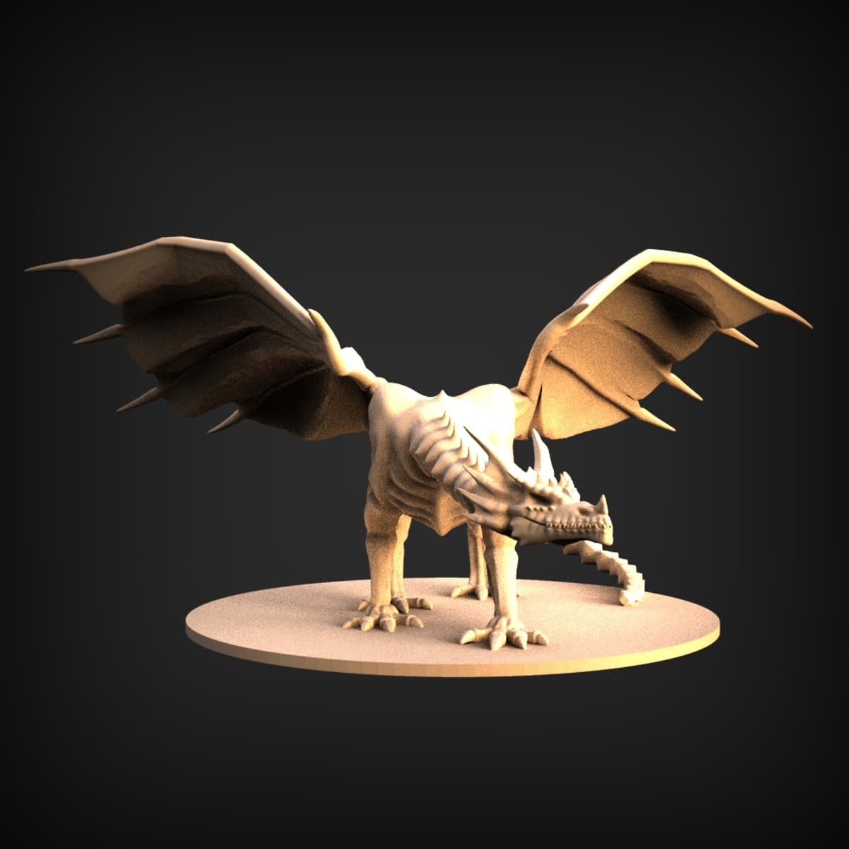Winged Dragon Tabletop Miniature