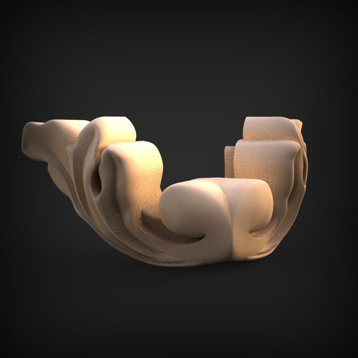 Acanthus C-Scroll Furniture Onlay