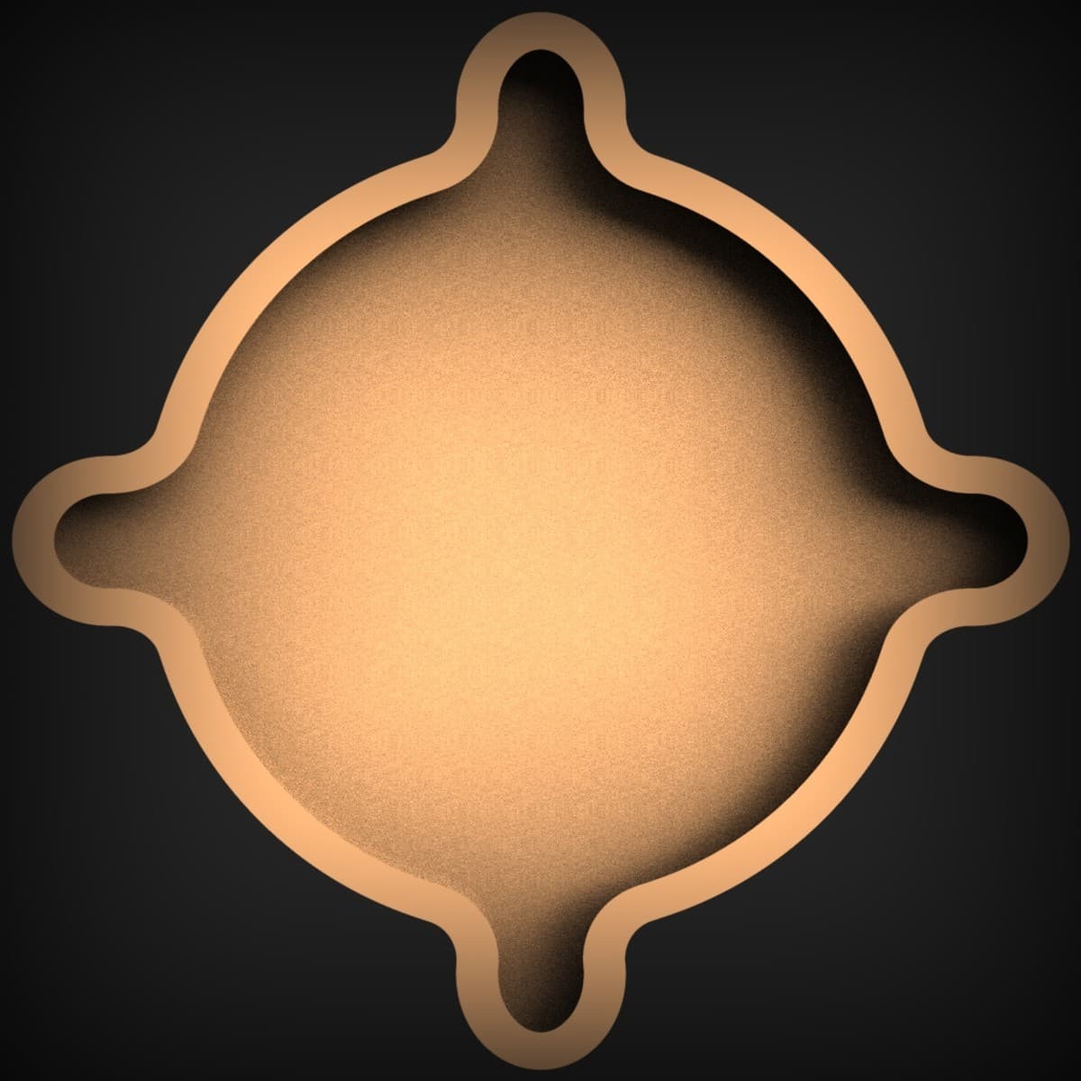 Quatrefoil Lobed Catch-All Dish