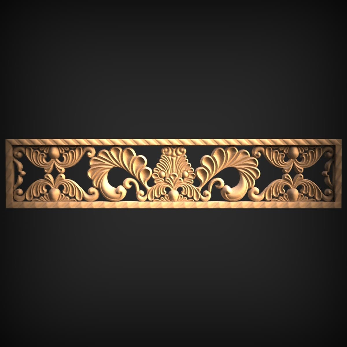 Acanthus Palmette Frieze Panel