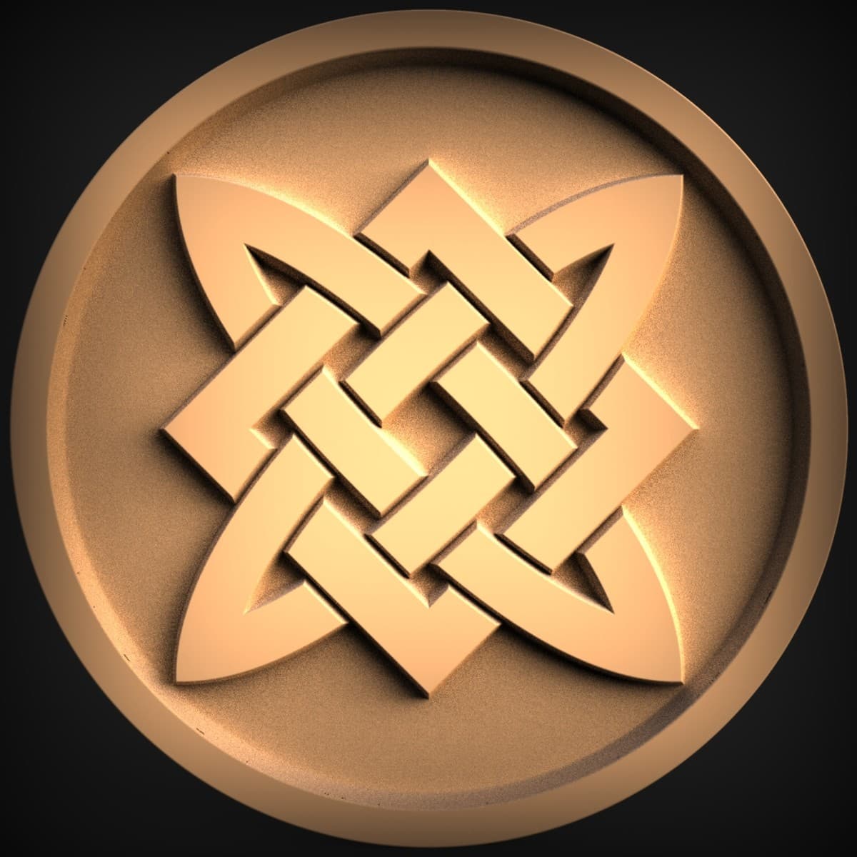 Celtic Square Knot Roundel