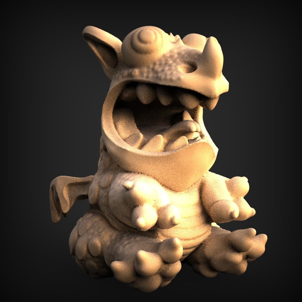 Roaring Dragon-Hood Gremlin