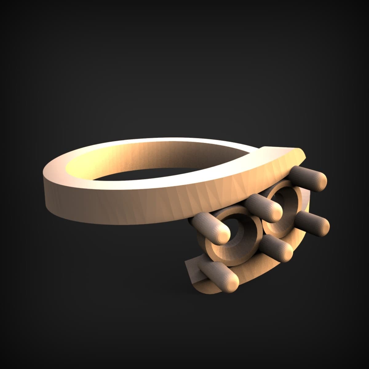 Cluster Prong Ring Mount