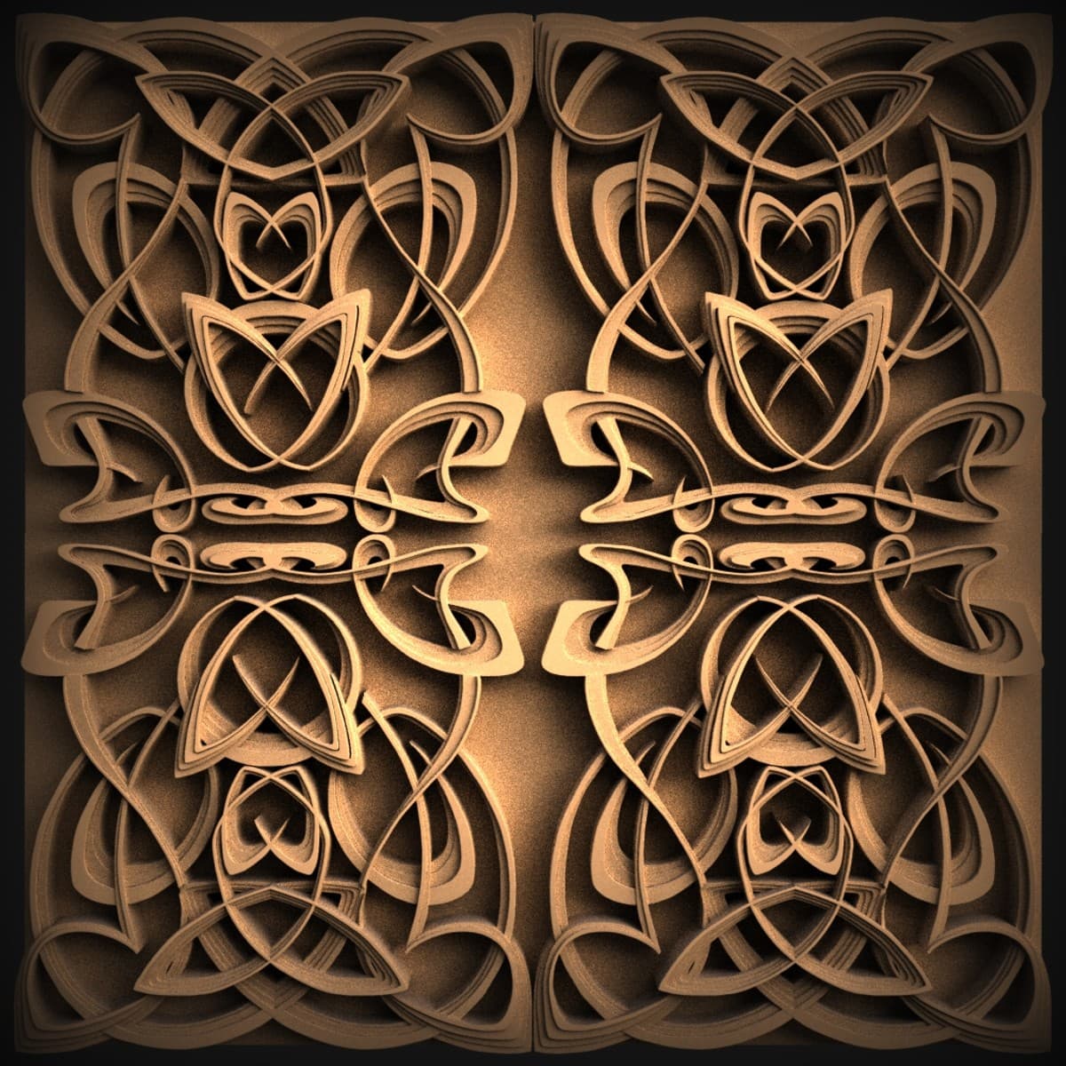 Celtic Trinity Knot Wall Panel