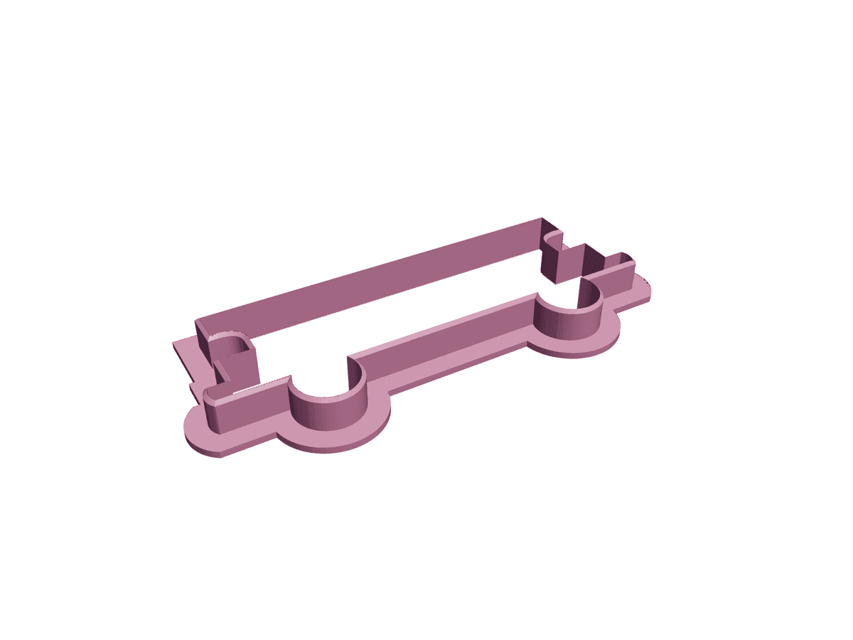 Coach Carriage Cookie Cutter with Wheels