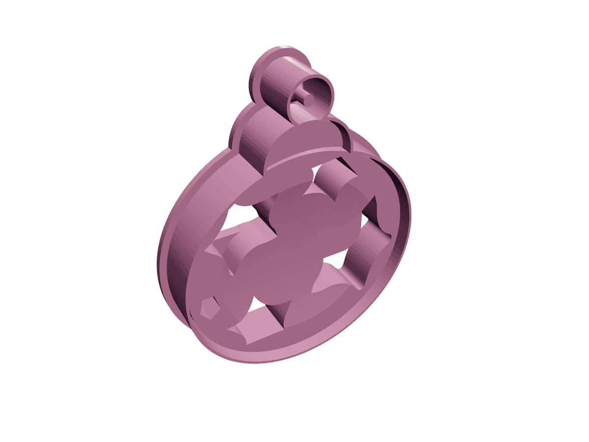 Christmas Ball Ornament Cookie Cutter