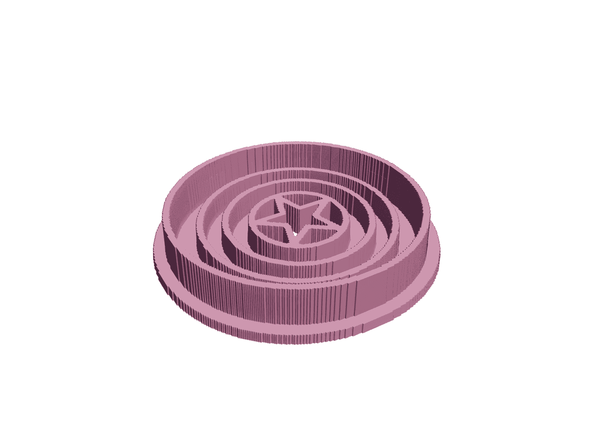 Captain America Shield Cookie Cutter V2