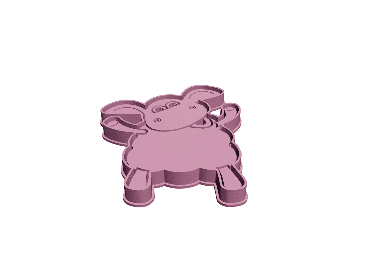Timmy Time Sheep Cookie Cutter
