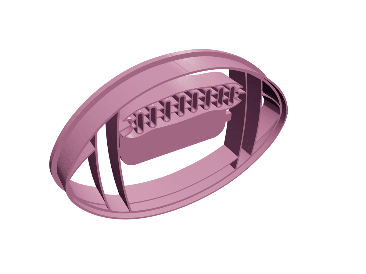 Football Cookie Cutter