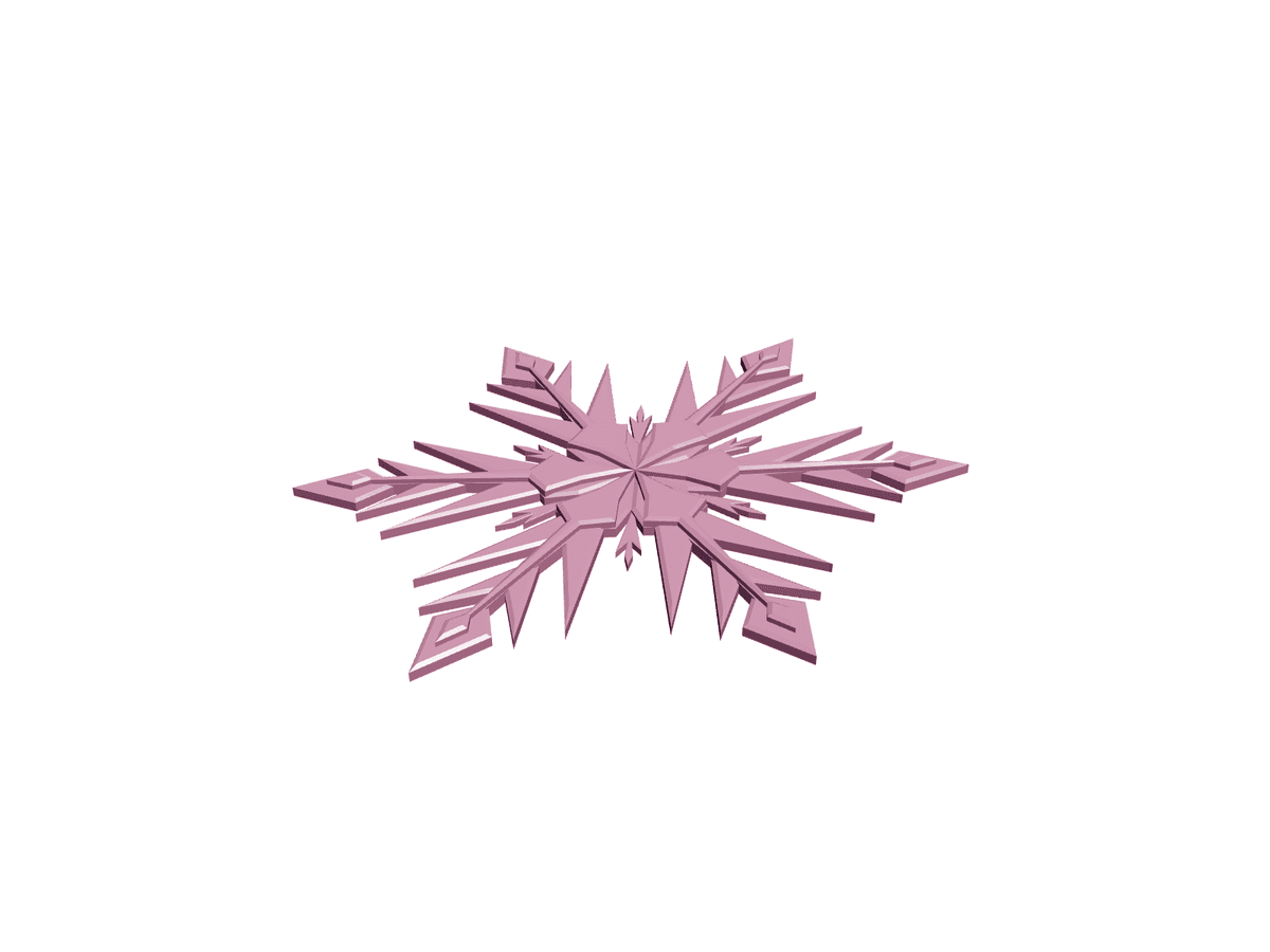 Snowflake Decal