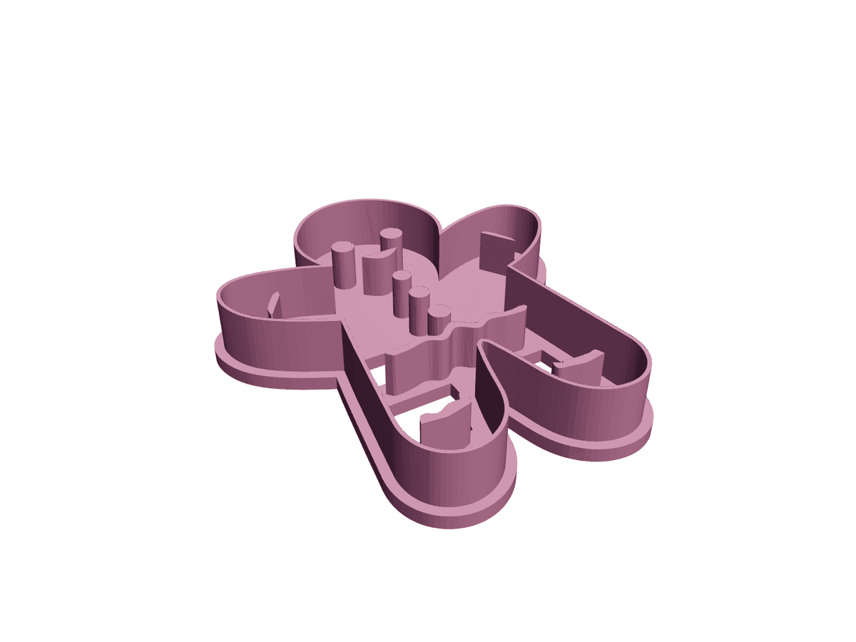 Happy Gingerbread Cookie Cutter