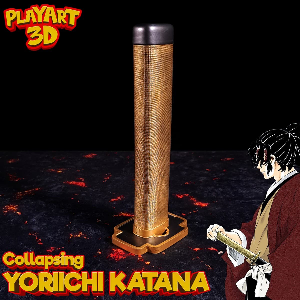 Collapsing Katana Yoriichi Tsugikuni (2)