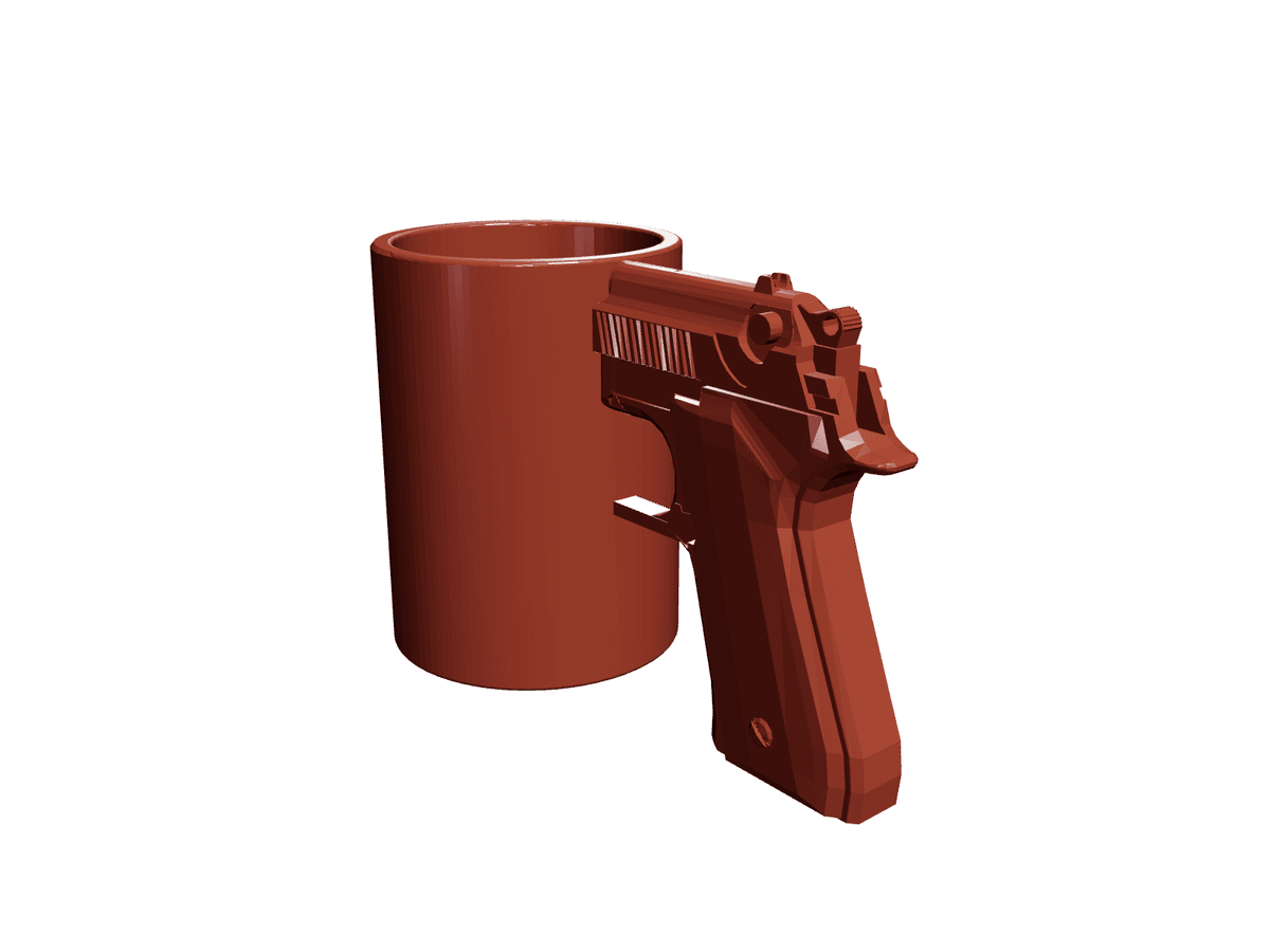 Gun Mug