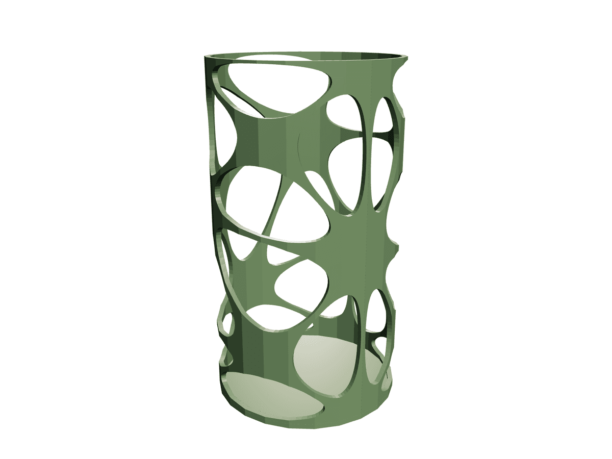 Voronoi Pen Holder