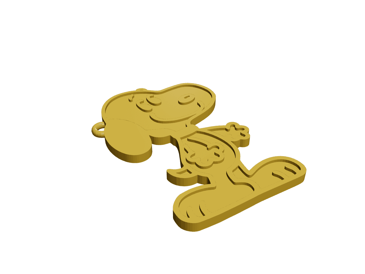 Snoopy Keychain