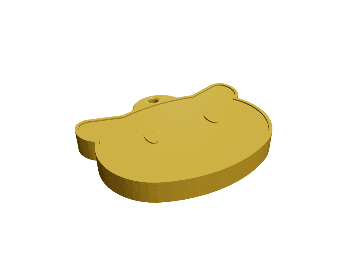 Pig Keychain
