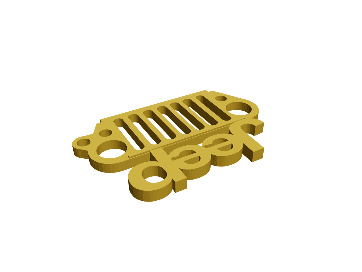 Keychain Jeep
