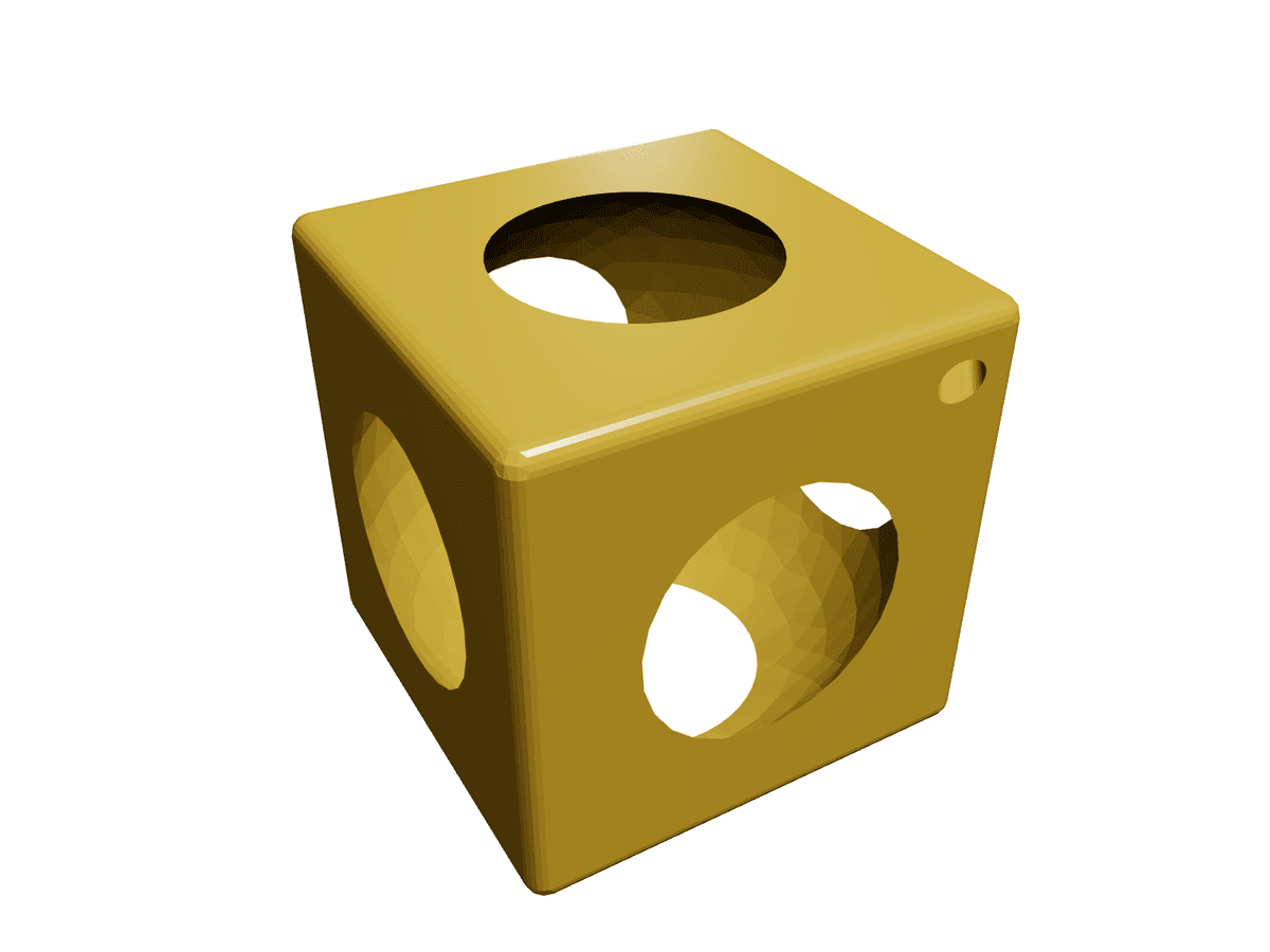 Llavero Cubo