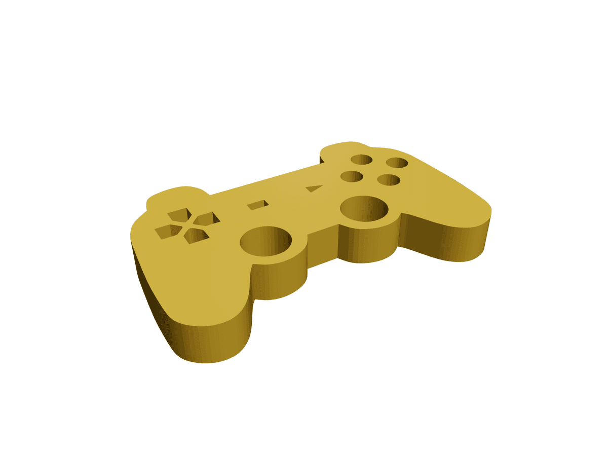 Game Controller Keychain
