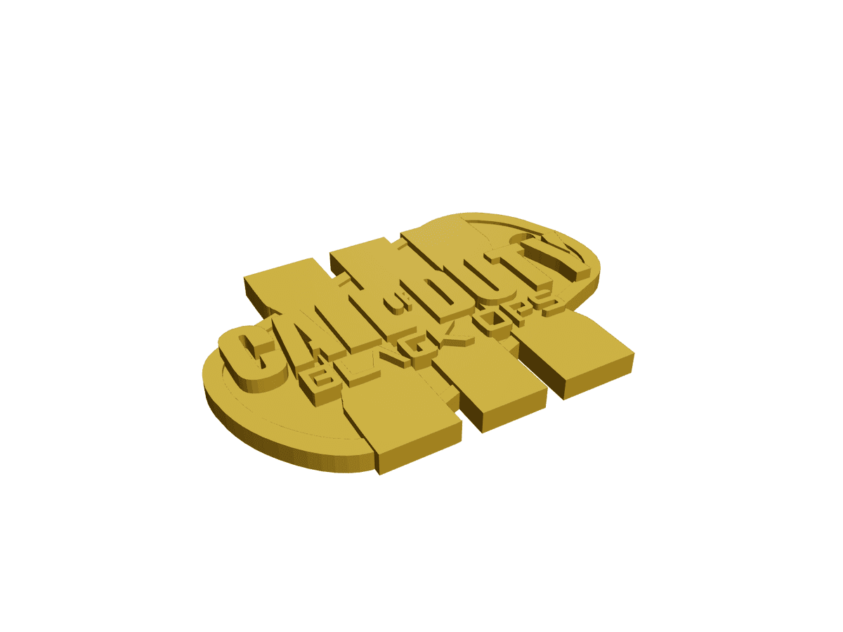 Call of Duty Keychain