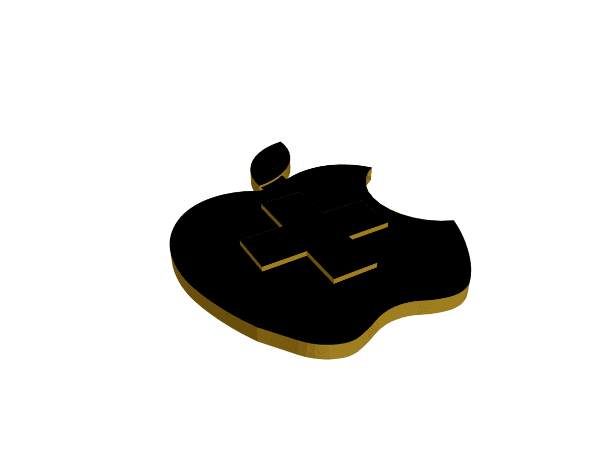 Llavero Apple
