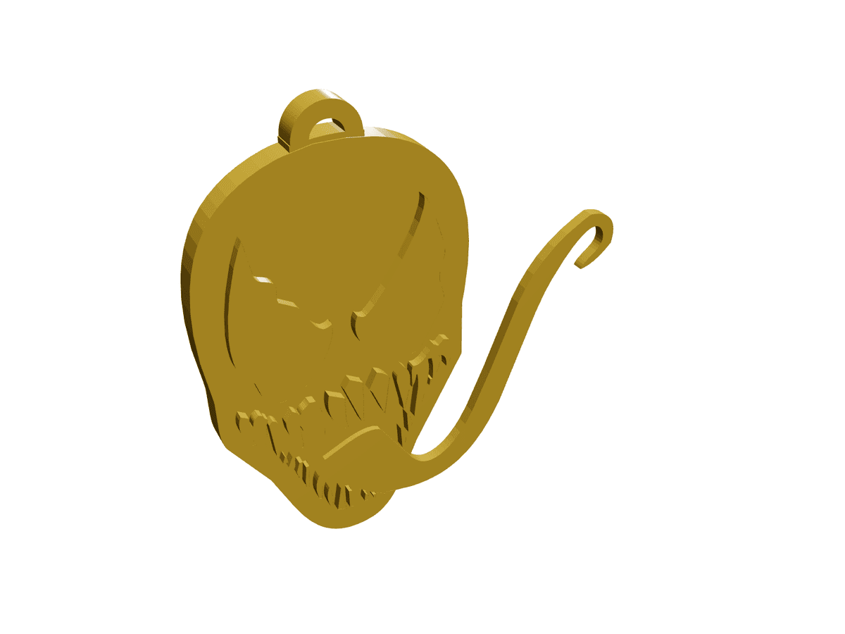 Venom Keychain