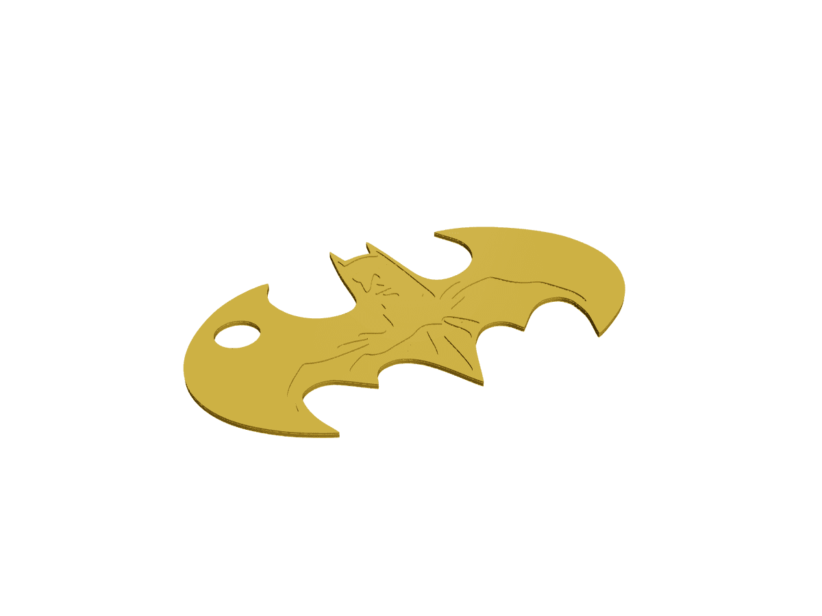 Batman Batarang Keychain