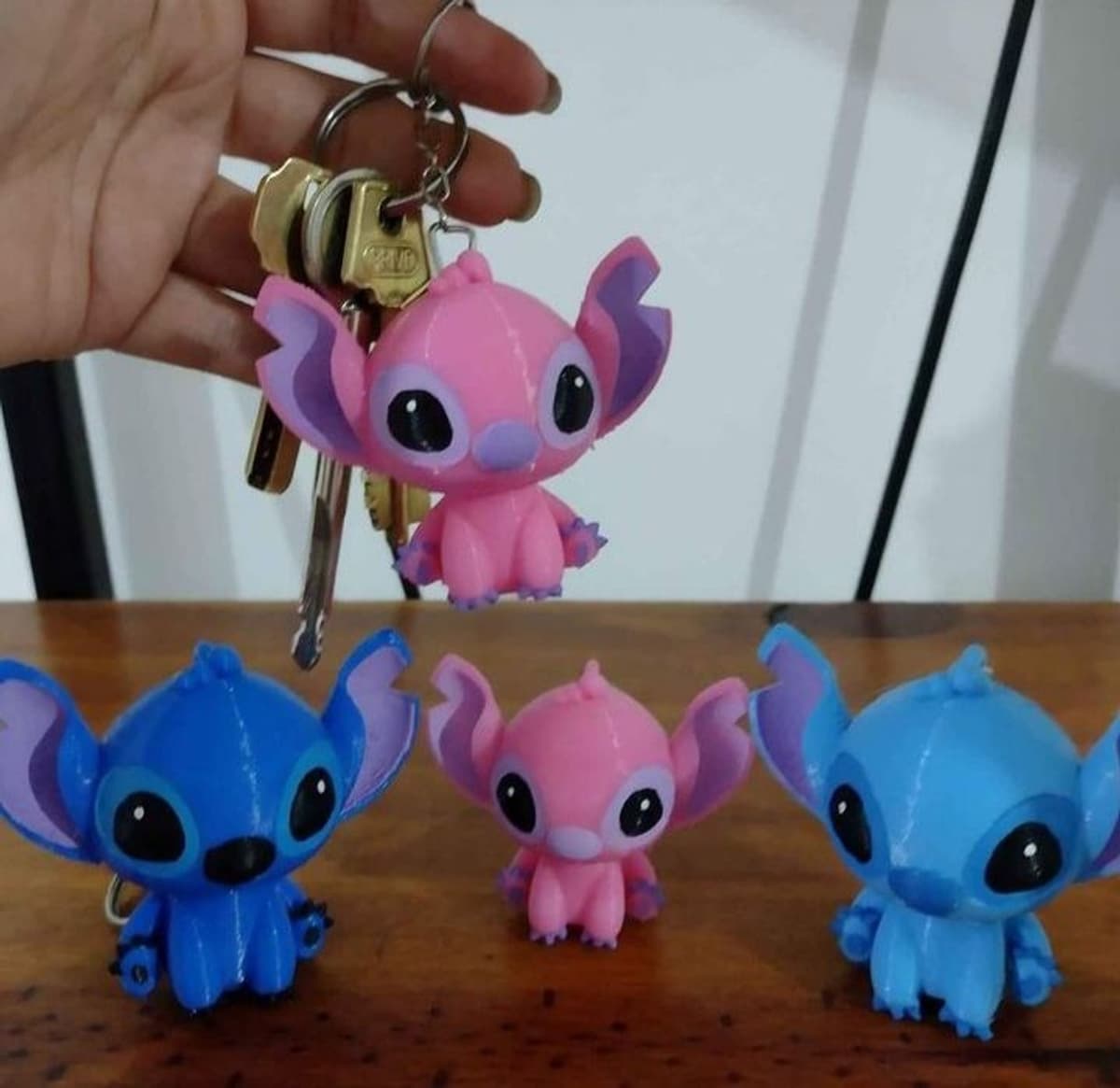 Sticth Comic Keychain