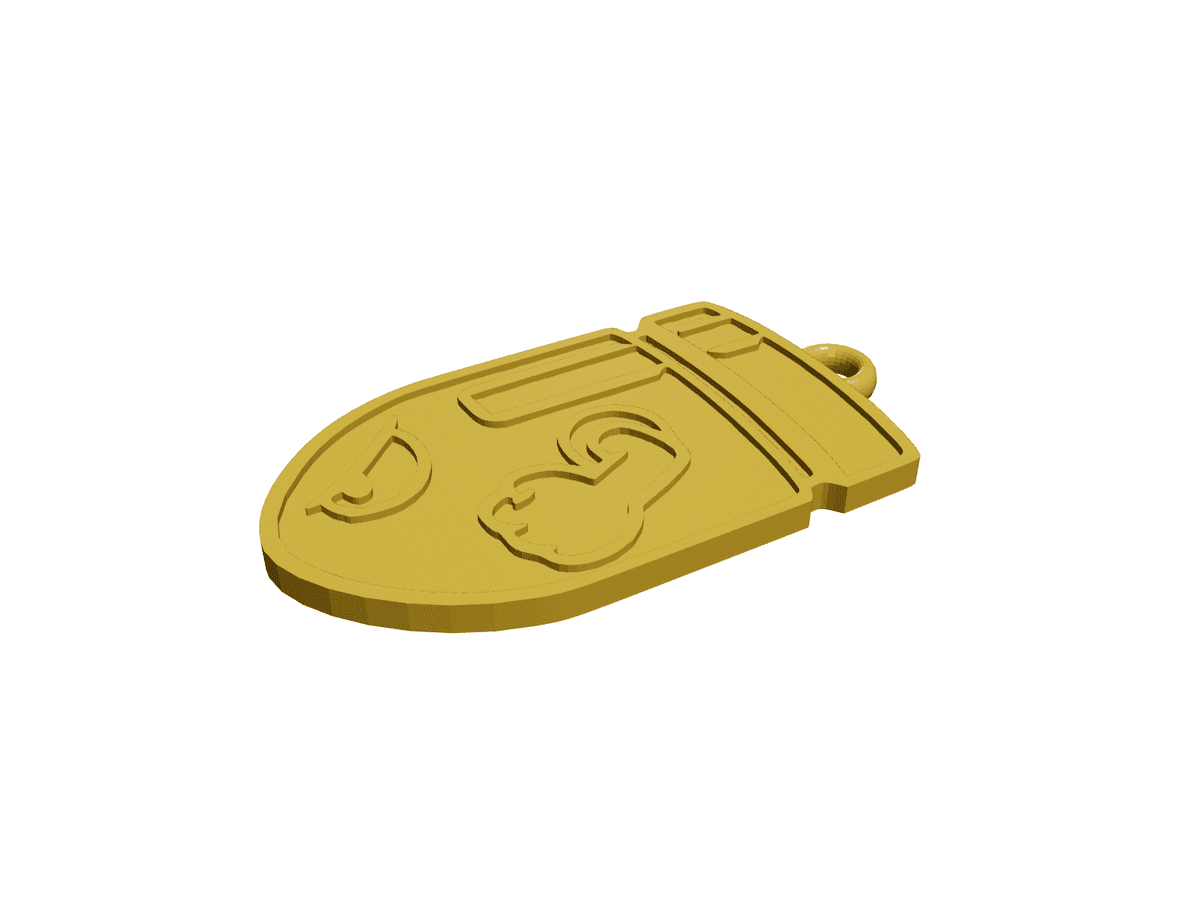 Bullet Bill Keychain