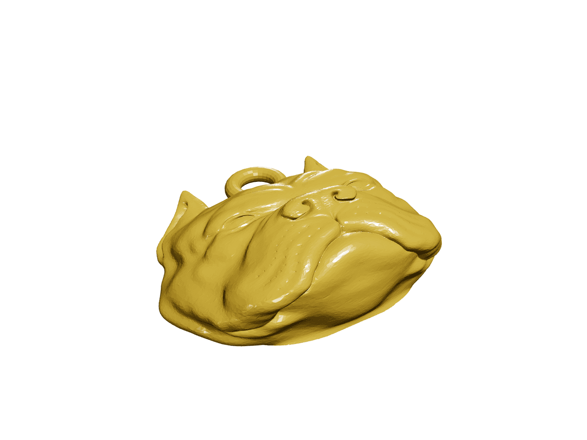 Llavero Bulldog