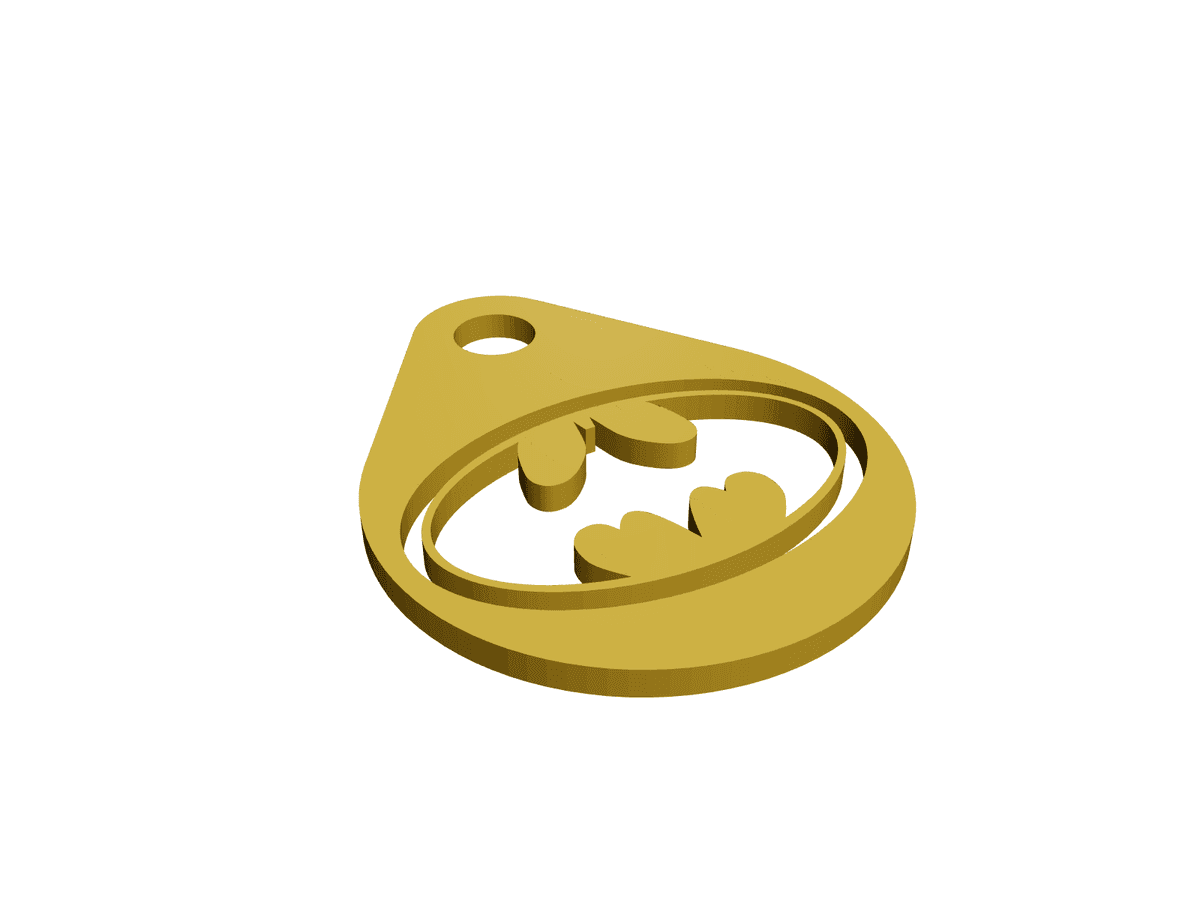 Collection Keychains Logos Super Heroes